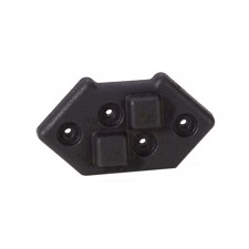 Adam Hall Plastic Stacking Foot for Corner Mounting - 4939