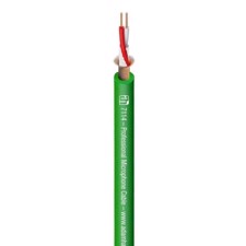 AH Microphone Cable 2 x 0.31 mm² green - 7114 GRN. 100 Meter.