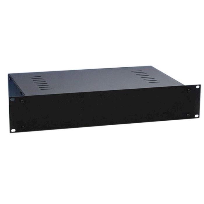 Adam Hall 19" Housing 2 U rackmount with Vent Slots - 87408 V