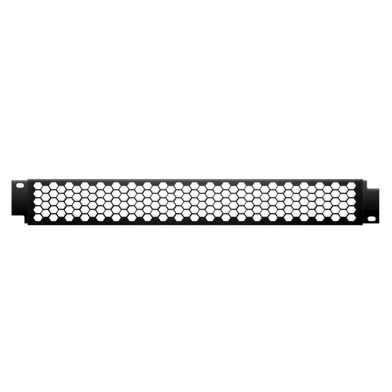 19" Frontbeskyttelse med metalgitter. 1 unit