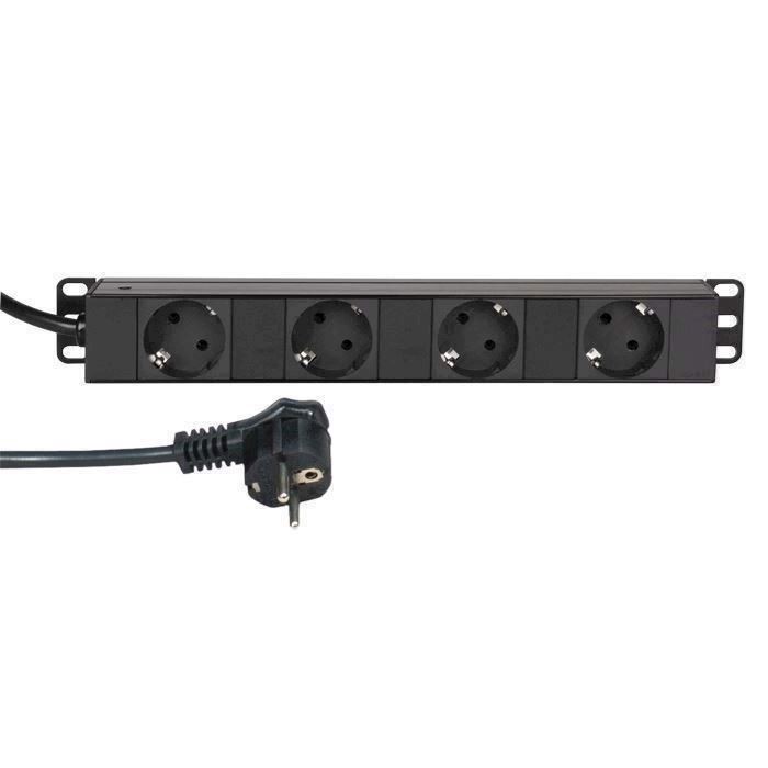 Adam Hall Mains Power Strip 4 Sockets - 87470