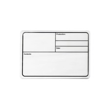 Magnetisk tourlabel. 177 x 127 mm. Hvid