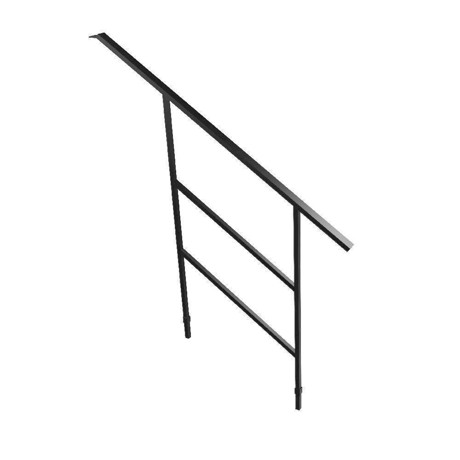 Bütec Handrail for Modular Stairs, Steel for 3-4 stairs - 5000 Z 003