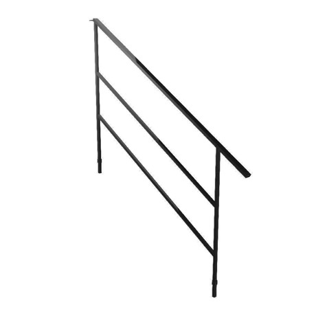 Bütec Handrail for Modular Stairs, Steel for 5 stairs - 5000 Z 015