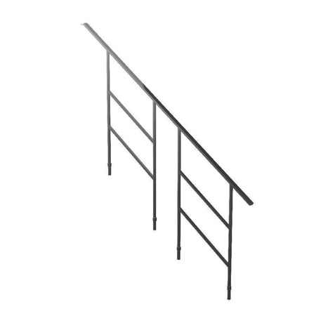 Bütec Handrail for Modular Stairs, Steel for 7 stairs - 5000 Z 018