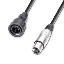 Cameo Adapter cable for IP65 outdoor projector IP65 plug to XLR female 3-pin - DMX ADAPTER OUT