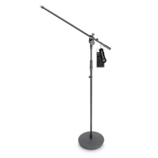 Gravity Microphone Stand with Round Base and 2-Point Adjustment Boom - MS 2321 B