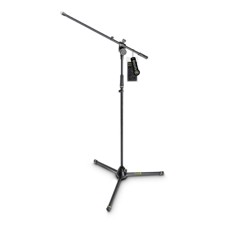 Gravity Microphone Stand with Folding Tripod Base and 2-Point Adjustment Boom - MS 4321 B