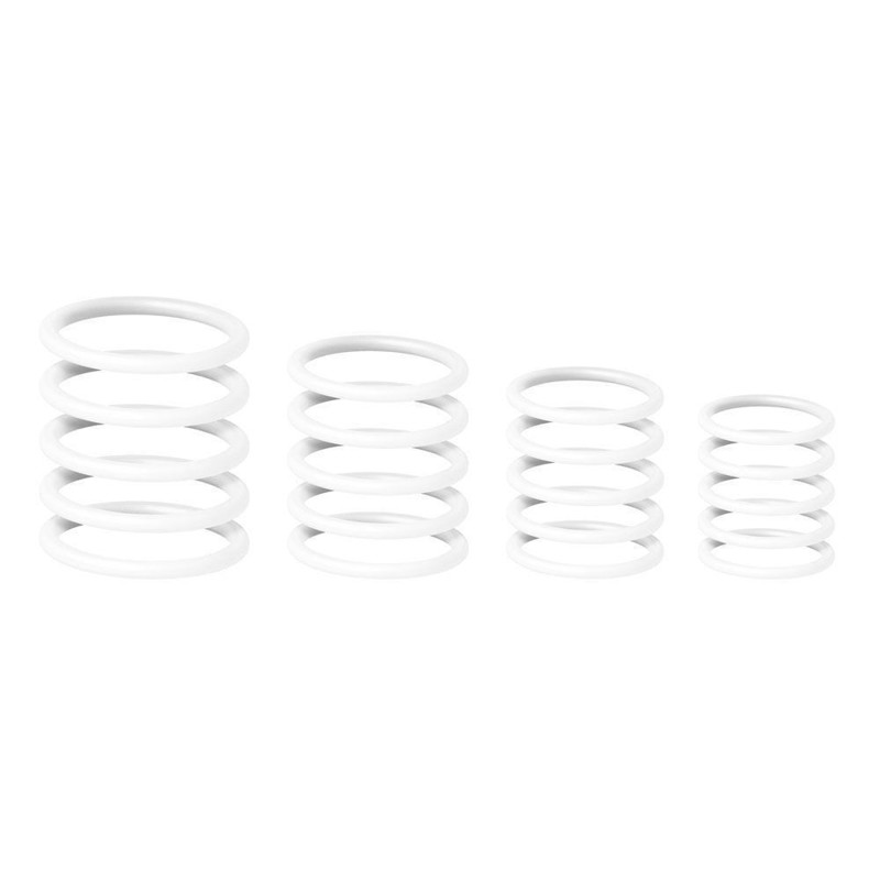 Gravity Universal Gravity Ring Pack, Ghost White - RP 5555 WHT 1