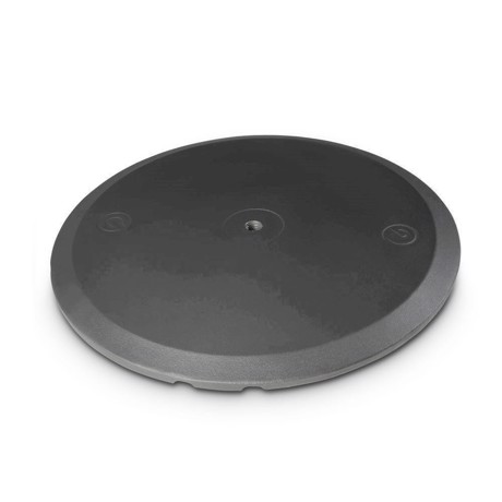 Gravity Round Cast Iron Base for M20 Poles - WB 123 B