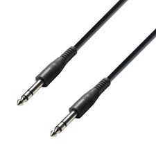 AH Patch Cable 6.3 mm Jack stereo to 6.3 mm Jack stereo 0.3 m - K3 BVV 0030 ECO