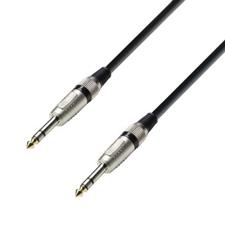 AH Audio Cable 6.3 mm Jack stereo to 6.3 mm Jack stereo 3 m - K3 BVV 0300