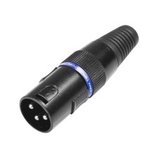 DMX Terminator.  3-pol XLR. 120 Ohm. (Pakke med 2 stk.)