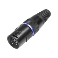 DMX Terminator.  5-pol XLR. 120 Ohm. (Pakke med 2 stk.)