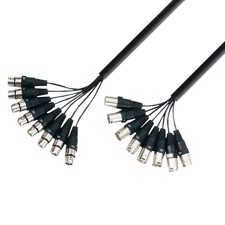 AH Multicore Cable 8 x XLR male to 8 x XLR female 5 m - K3 L8 MF 0500