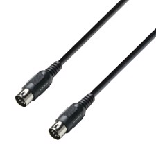 AH MIDI Cable 0.75 m black - K3 MIDI 0075 BLK
