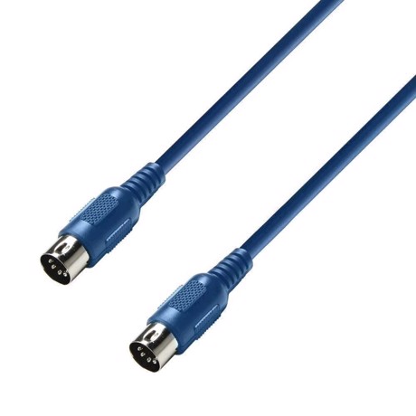 AH MIDI Cable 0.75 m blue - K3 MIDI 0075 BLU