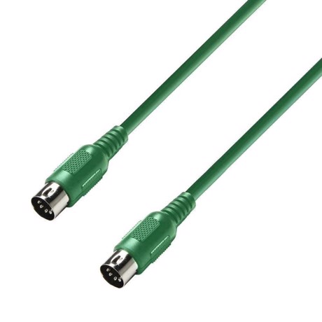 AH MIDI Cable 1.5 m green - K3 MIDI 0150 GRN