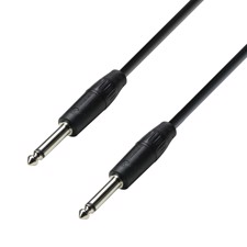 AH Speaker Cable 2 x 1.5 mm² 6.3 mm Jack mono to 6.3 mm Jack mono 3 m - K3 S215 PP 0300