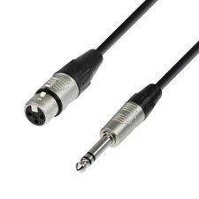AH Microphone Cable REAN XLR female to 6.3 mm Jack stereo 0.3 m - K4 BFV 0030