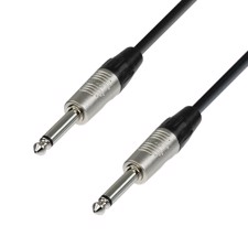 Instrument kabel. Jack-jack mono. <br> Neutrik Rean stik. 0,6 m.