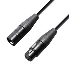 AH Microphone Cable OCC XLR female to XLR male 0.5 m - Krystal Edition