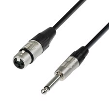 AH Microphone Cable REAN XLR female to 6.3 mm Jack mono 1.5 m - K4 MFP 0150