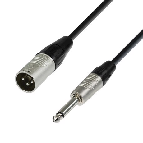 AH Microphone Cable REAN XLR male to 6.3 mm Jack mono 3 m - K4 MMP 0300
