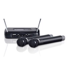 LD Systems ECO 2X2 HHD 1 Wireless Microphone System with 2 x Dynamic Handheld Microphone