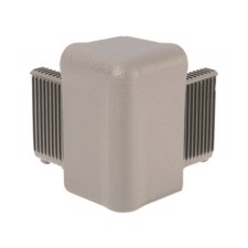 Adam Hall Corner for Lidmaker alu grey - Q 4504 AG