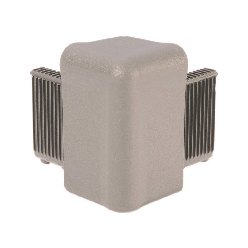 Adam Hall Corner for Lidmaker alu grey - Q 4504 AG