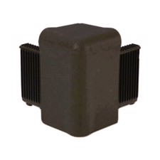 Adam Hall Corner for Lidmaker black - Q 4504 BLK