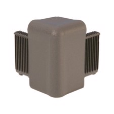 Adam Hall Corner for Lidmaker medium grey - Q 4504 MG