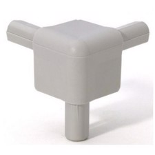 Adam Hall Corner for Casemaker alu grey - Q 4506 AG