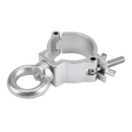 Riggatec Halfcoupler Small Silver with Eyelet max. 100kg (48 - 51 mm) - RIG 400 200 001