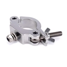 Riggatec Narrow silver half-clamp up to 200 kg (48-51 mm), stainless steel - RIG 400 200 007