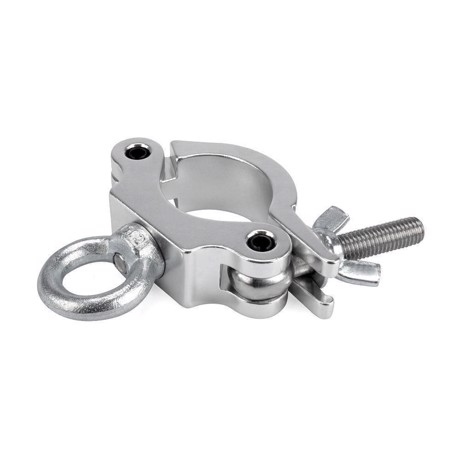 Riggatec Halfcoupler Small Silver with ring max. load 170kg (48 - 51 mm) - RIG 400 200 085