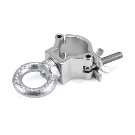 Riggatec Halfcoupler Small Silver with Eyelet max. 75kg (32 - 35 mm) - RIG 400 200 965
