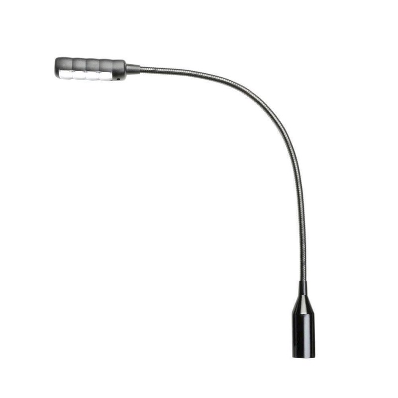 Adam Hall 3-pin XLR Gooseneck Light with 4 COB LEDs - SLED 1 ULTRA XLR 3