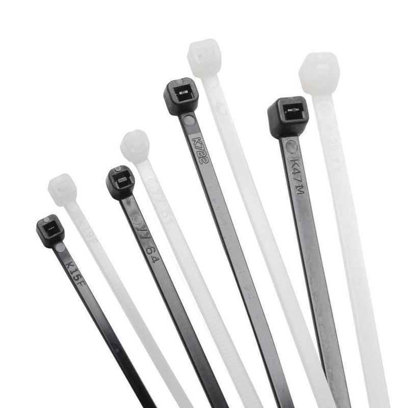 Adam Hall Cable Ties 200 mm black - VP 36200 BLK