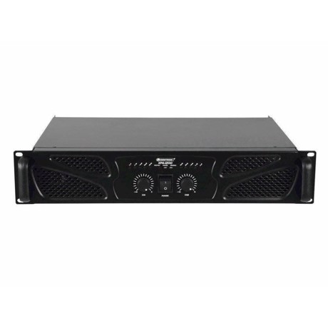OMNITRONIC XPA-1200 Amplifier with integrated limiter, 2 x 600 W / 4 ohms, 2 x 420 W / 8 ohms