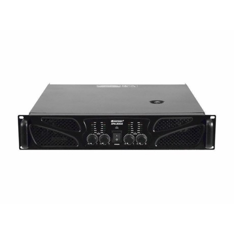 OMNITRONIC XPA-3004 Amplifier with integrated limiter, 4 x 750 W / 4 ohms, 4 x 500 W / 8 ohms