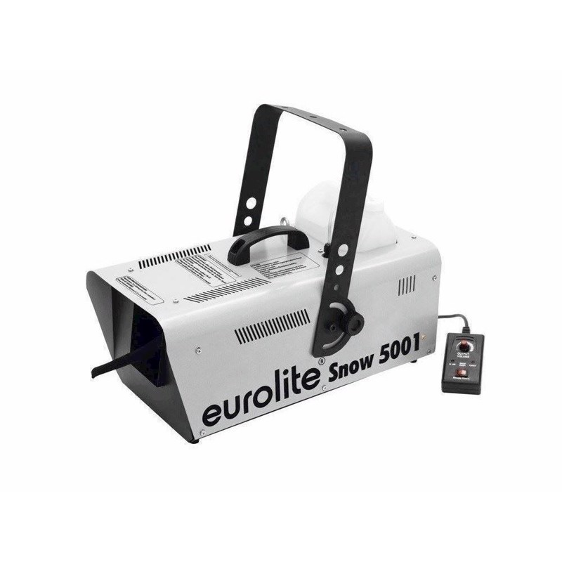 Eurolite sæt: Snow 5001 Snow machine + Snow fluid 5l