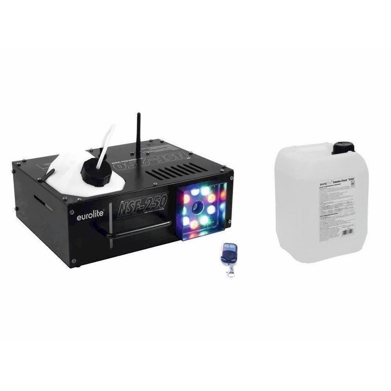 Eurolite sæt: NSF-250 + Røgvæske -DSA- 5l