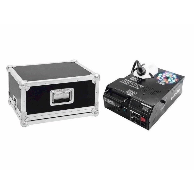 Eurolite sæt: NSF-350 LED Hybrid Spray Fogger + Case