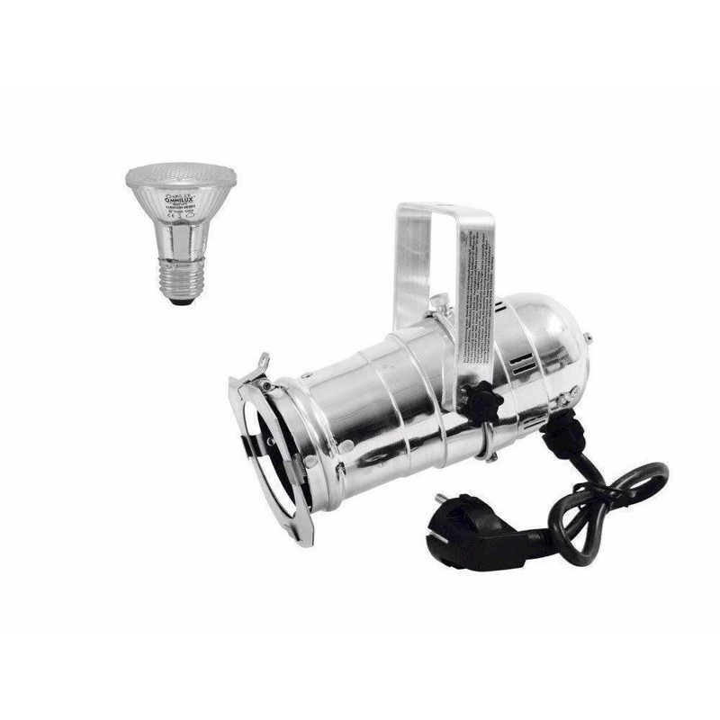 Crom PAR 20 Spot. E27. 230 Volt + 6 Watt kold hvid LED pære