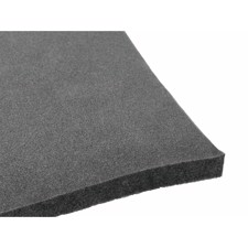 Blødt flightcase skum. 10 mm. <br>120 x 200 cm.