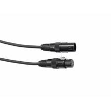 DMX kabel. 5 pol XLR-XLR. 3 meter [Restvare - kun 6 stk. tilbage]