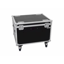 ROADINGER Flightcase 4x LED THA-100F/THA-120PC with wheels