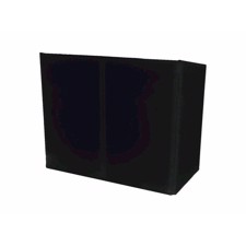 Ekstra cover til mobilt DJ bord. Sort